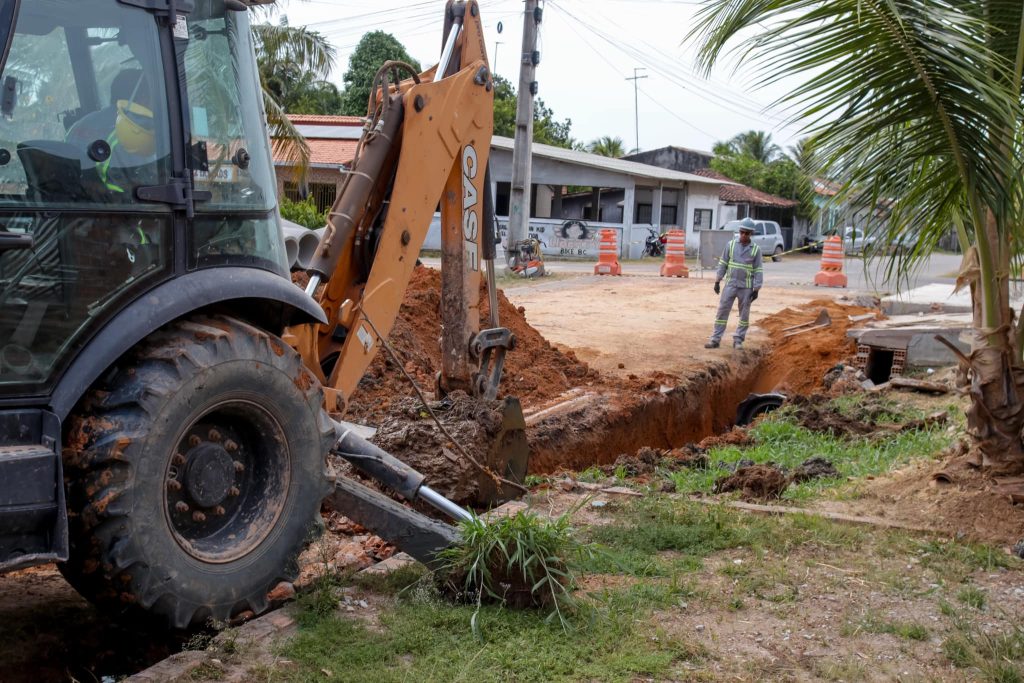 DRENAGEM NA TRAVESSA FRANCISCO DE OLIVEIRA BENEFICIA DOIS BAIRROS DE BARCARENA