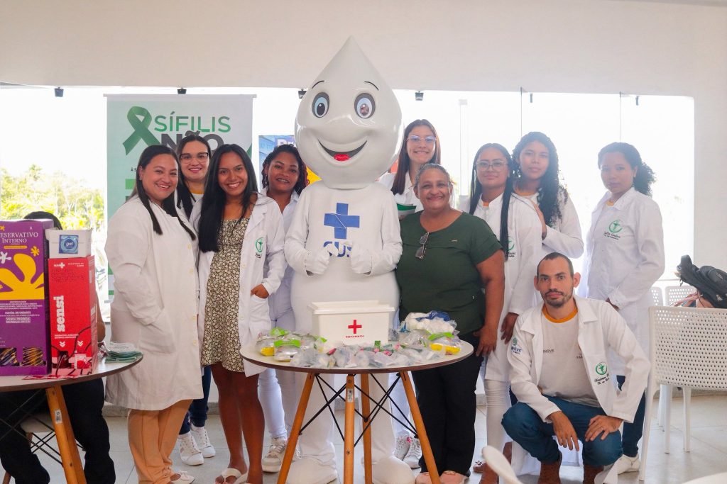 Ação do Outubro Verde orienta população sobre o cuidado com a sífilis