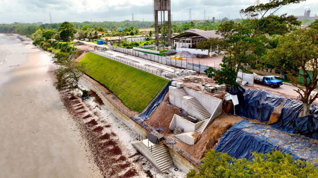Obra da orla de Vila do Conde avança e aumenta expectativa dos moradores
