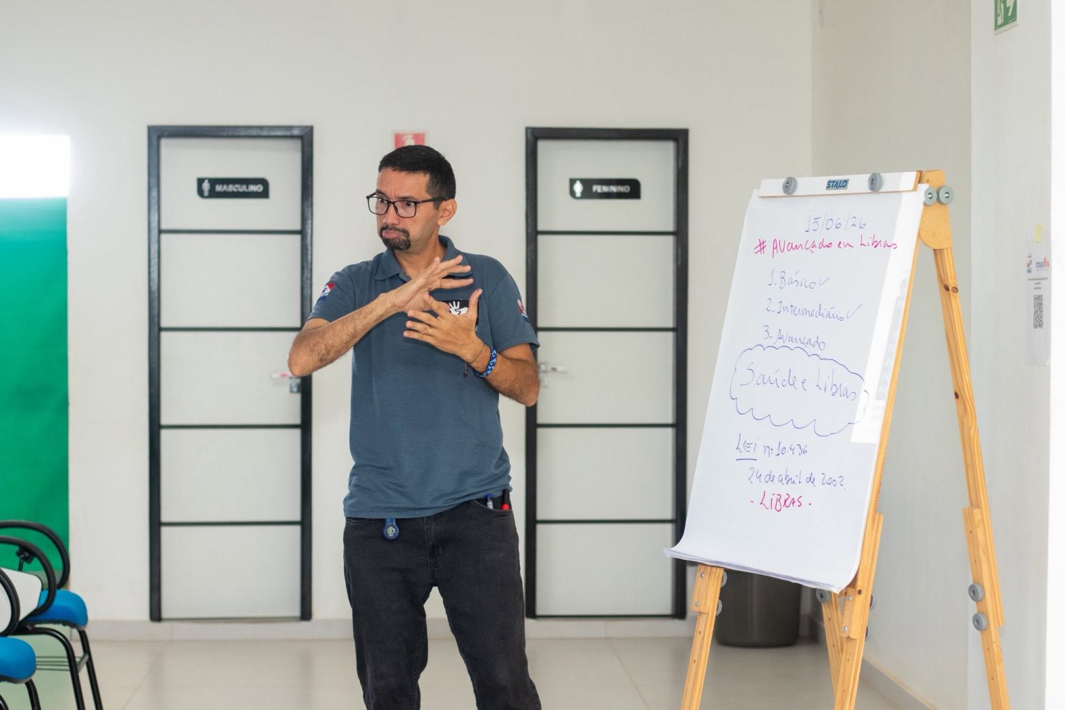 Servidores da saúde de Barcarena participam de Curso Avançado de Libras para ampliar a inclusão no atendimento