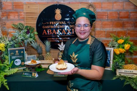 Sushiyaki apresenta três pratos com abacaxi na seletiva do Concurso Gastronômico do Festival