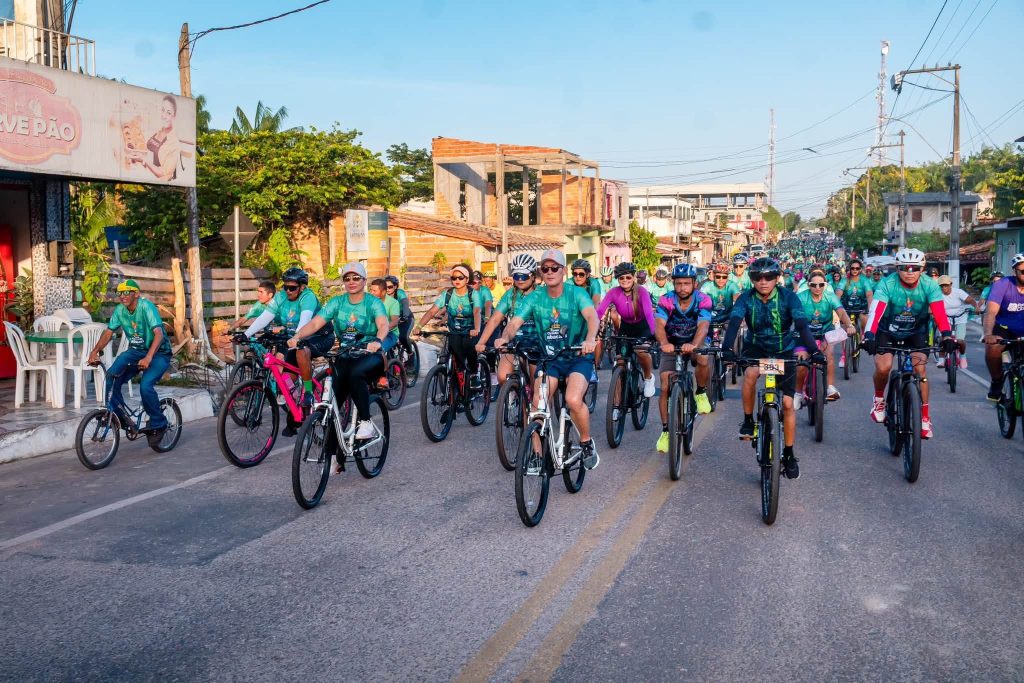 Passeio Ciclístico encerra programação esportiva do Festival do Abacaxi em Barcarena